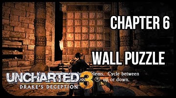 UNCHARTED 3 | CHAPTER 6 | THE CHATEAU | WALL PUZZLE