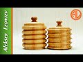 Емкости для продуктов / DIY Wooden containers for products