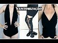 DIY: TRANSFORME LEGGING EM ROUPA TUMBLR