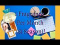 1 Fragrance for Each Month & 1 for Each Season | TAG | My Collection 2021