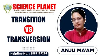 Transition Vs Transversion Explained By Anju Mam Of Science Planet