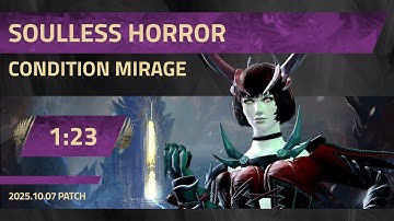 [CnD and friends] Soulless Horror | 1:23 | Condition Mirage | Guild Wars 2