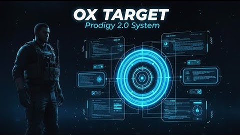 FiveM OX TARGET Prodigy 2.0 UI – Modern Interaction System!