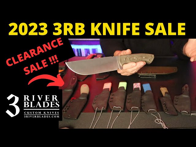 2023 Trade Show Left Overs Clearance Knife Sale - Discounts! 