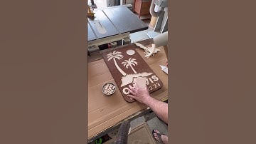 Custom CNC Wedding Sign #shapeoko #cncproject #smallshop #wedding #custom #woodworking