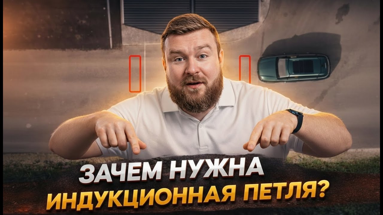 Индукционная петля под шлагбаумом: почему фотоэлементов недостаточно