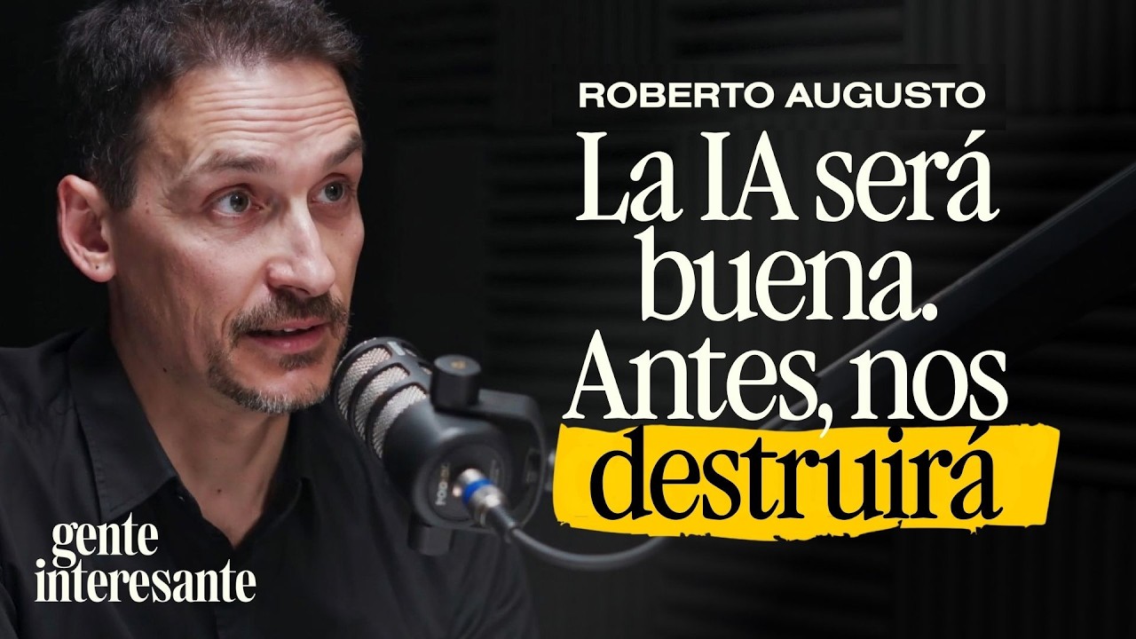 Filósofo: millones de personas no sobrevivirán ECONÓMICAMENTE a la era de la IA | Dr Roberto Augusto