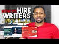 How To Hire Writers For Your Blog: Quick Tips & Instructions to give a freelancer