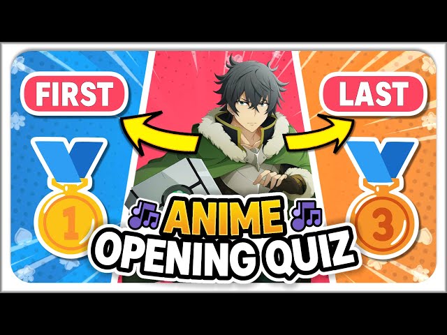 ANIME OPENING QUIZ (50 Openings) 