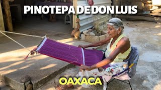 Pinotepa de Don Luis : un pueblo mixteco rico en artesanías con hilos teñidos con CARACOL PÚRPURA