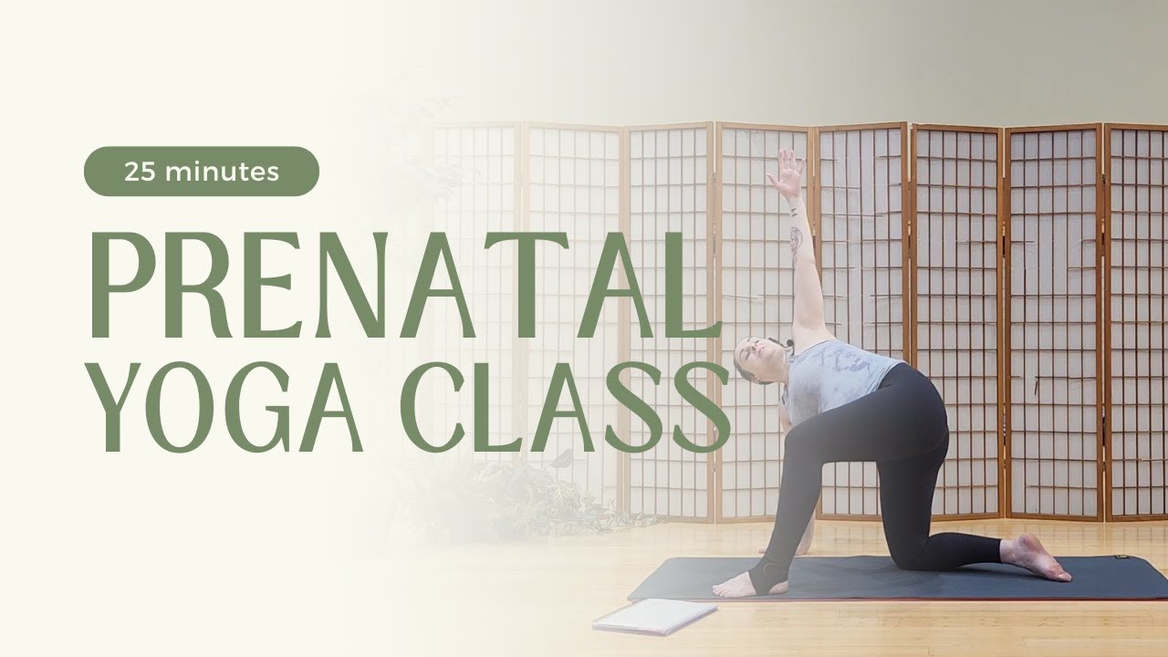 25 Minute Prenatal Yoga