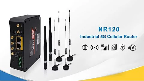 Yifan NR120 5G Industrial Router Dual Sim Card Slots