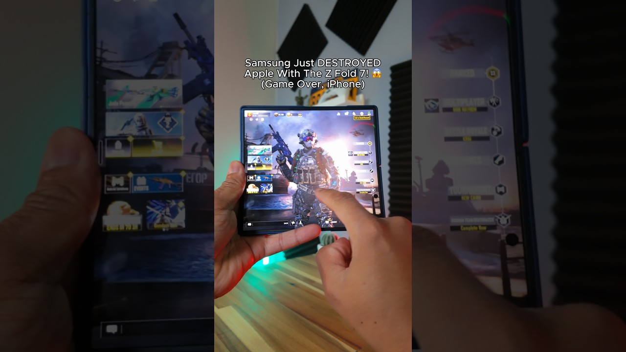 Samsung Just DESTROYED Apple With The Z Fold 7! 😱 (Game Over, iPhone) 