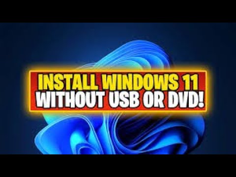 HOW TO INSTALL WINDOWS 11 WITHOUT USB OR DVD / როგორ დავაინსტალიროთ ვინდოუს 11 USB და DVD გარეშე