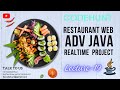 Lec19 restaurant web application project in advanced java  service module part5  print home