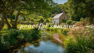 peaceful summer 🌸 relaxing piano for calm mornings & quiet life screenshot 5