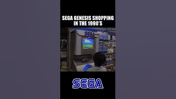 Sega Genesis Shopping in the 90