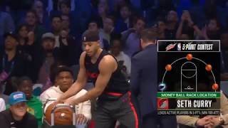 SETH CURRY 3 Point Contest FULL HIGHLIGHTS 2019 Feb 16