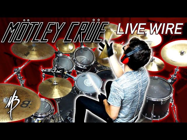 Live Wire by Motley Crue - Drum Set - Digital Sheet Music