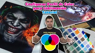 Color Profile for Sublimation || Step-by-Step Settings