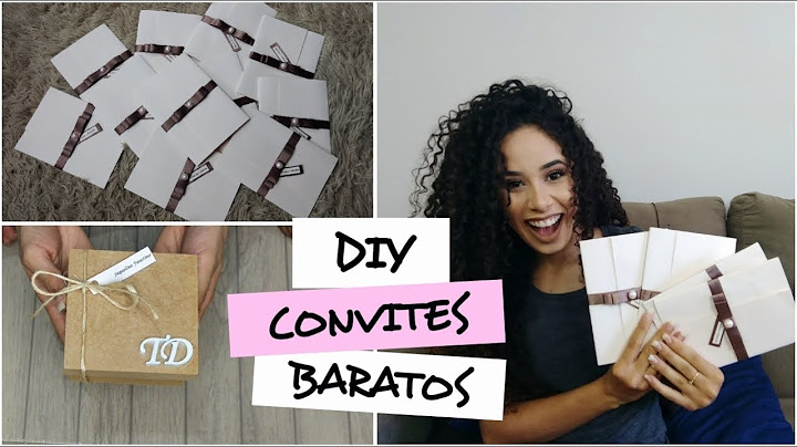 DIÁRIO DE NOIVA 3: DIY CONVITES DE CASAMENTO - Thainá Alves