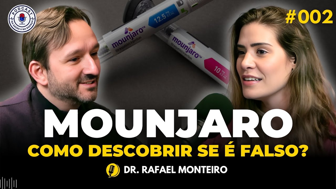 VOCÊ PODE ESTAR USANDO MOUNJARO FALSO (E NEM SABE) | NEWS #002