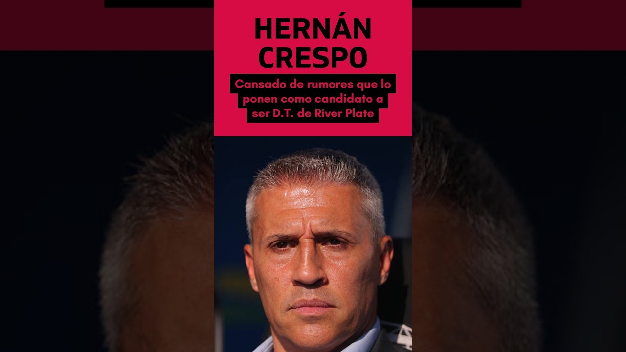 #HernánCrespo🇦🇷 cansado de rumores de #RiverPlate y afianza su compromiso con #Atlas🔴⚫️#LigaMX