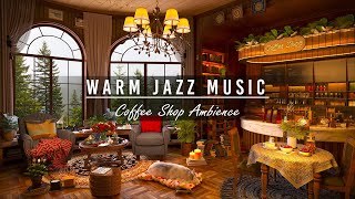 Relaxing Jazz Music for Work, Focus☕Cozy Coffee Shop Ambience - Smooth Piano Jazz Instrumental Music