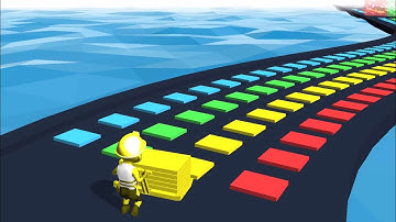 STACK COLORS 🌈 ⭐️- All Levels Gameplay Walkthrough Android, iOS v.2