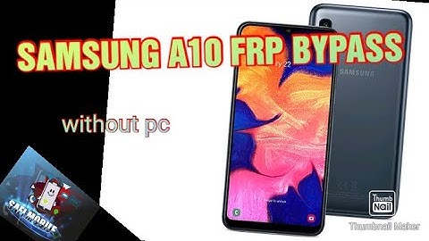 samsung A10 FRP bypass SM-A105f frp bypass  Samsung A10s google account remove