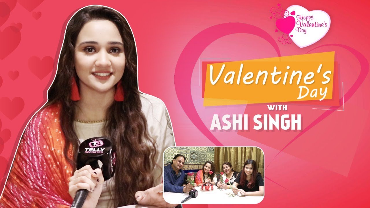 День святого Валентина 2021: Аши Сингх весело отмечает День святого Валентина с семьей и репортер...