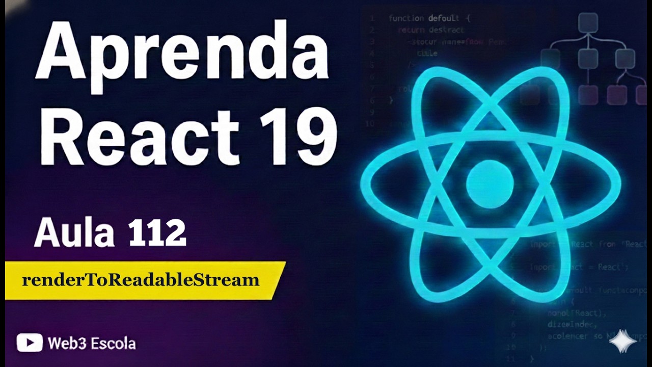 React 19 aula 112. RenderToReadableStream. - YouTube