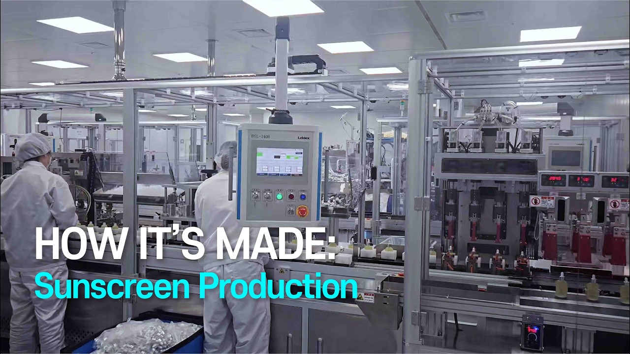 How it's made : Sunscreen Production