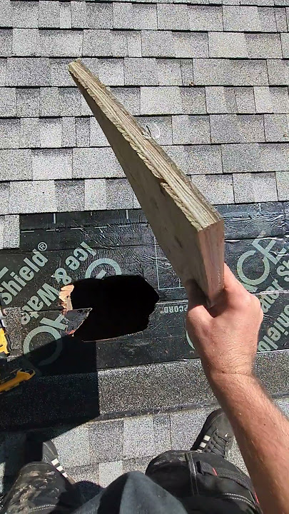 How To Patch A Hole In A Shingle Roof