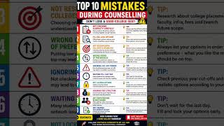 Don’t Make These EAMCET Counselling Mistakes 🚨#physicsconceptsbyalisir