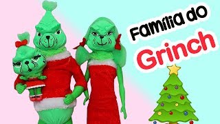 Brinquedos e Bonecas A Família do Grinch e a Árvore de Natal -Brinquedonovelinhas