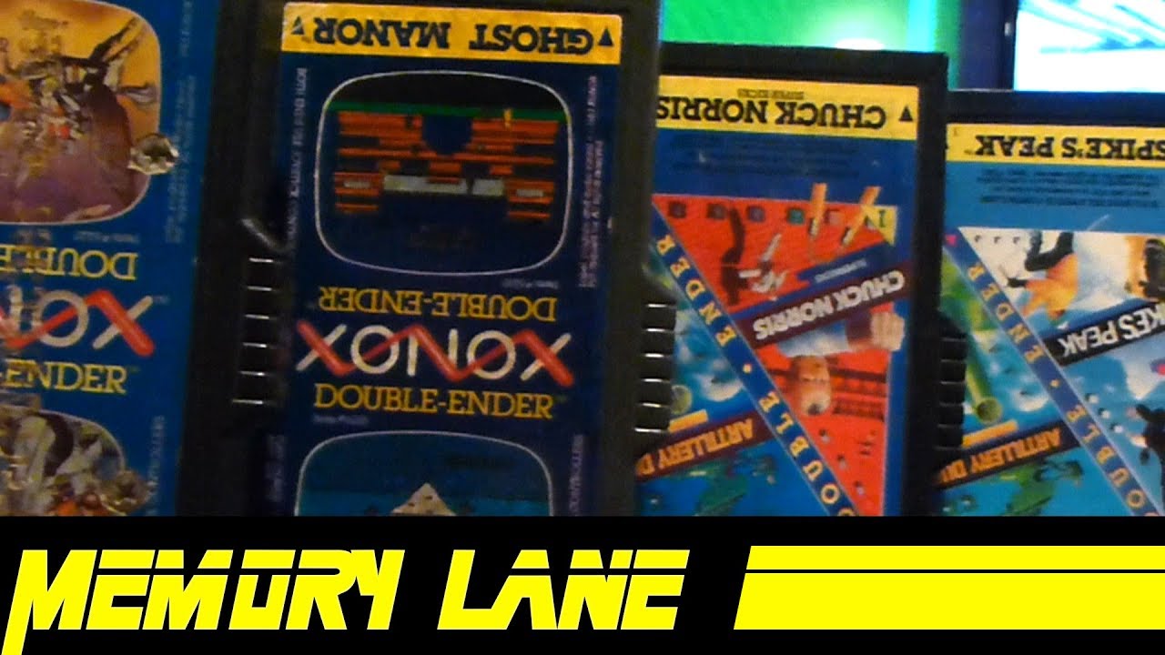 Double Ender Cartridges Unboxing for Atari 2600 (Memory Lane