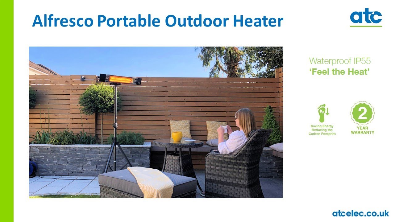 ATC Promotional Video - Alfresco Portable Outdoor Heater - YouTube
