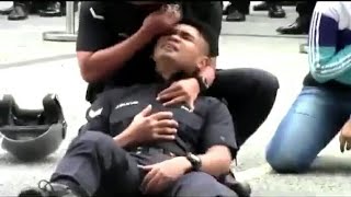 MENANGIS TENGOK ABANG POLIS NI..