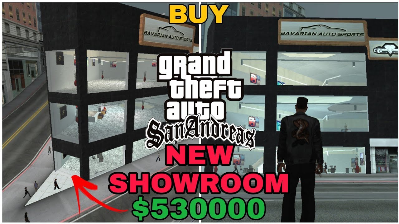 BUYING LUXURY BIKE SHOWROOM IN GTA SAN ANDREAS | SHOWROOM IN GTA SA ...
