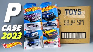 Unboxing Hot Wheels 2023 - P case!