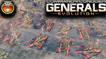 C&C Red Alert 3: Generals Evolution Mod | Winter Battle |