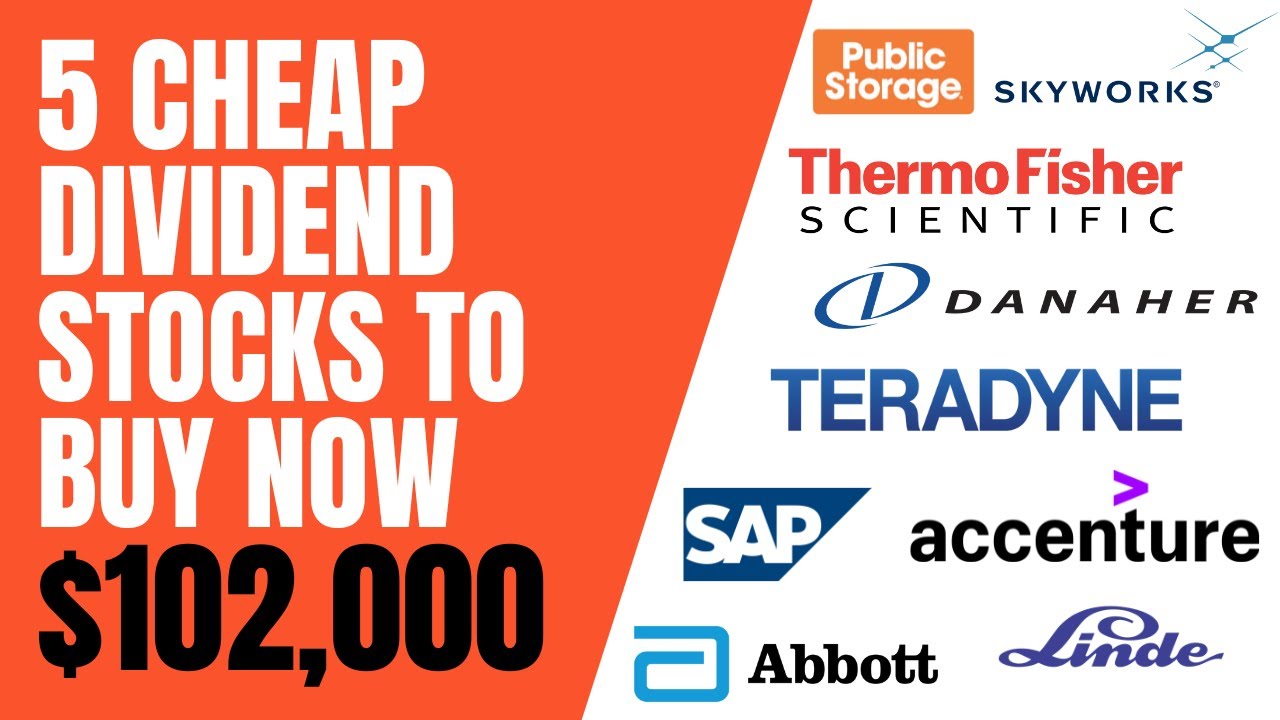 5 Cheap Dividend Stocks To Buy Now - YouTube