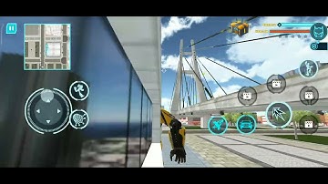 flying police robot game | new robot gamenew robot car game robot car game new update