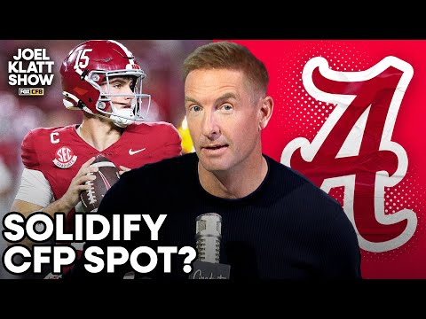 Will Alabama and Georgia solidify CFP spots this weekend with wins over SEC opponents? 🤔