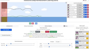 Interactive web demo of generalization of Deep RL (draw your own envs!)