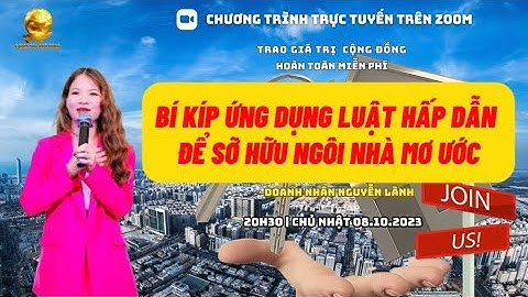 CÁCH SỞ HỮU NGÔI NHÀ MƠ ƯỚC BẰNG LUẬT HẤP DẪN
