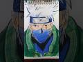 Kakashi hatake drawing #shorts #art #drawing #anime #kakashi #viral