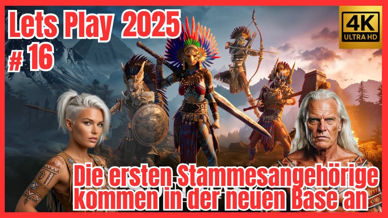 Soulmask 2025 | Die ersten Stammesangehörige kommen in der Base an ... | German | Lets Play #16