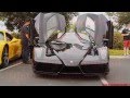 EXTREMELY LOUD FERRARI ENZO REVVING and ACCELERATION!!